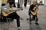 Musicians in downtown Vienna
